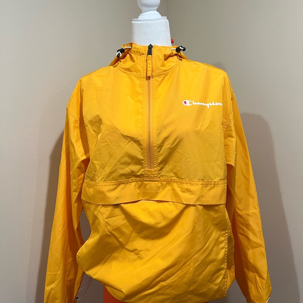 Yellow Champion Windbreaker Unisex